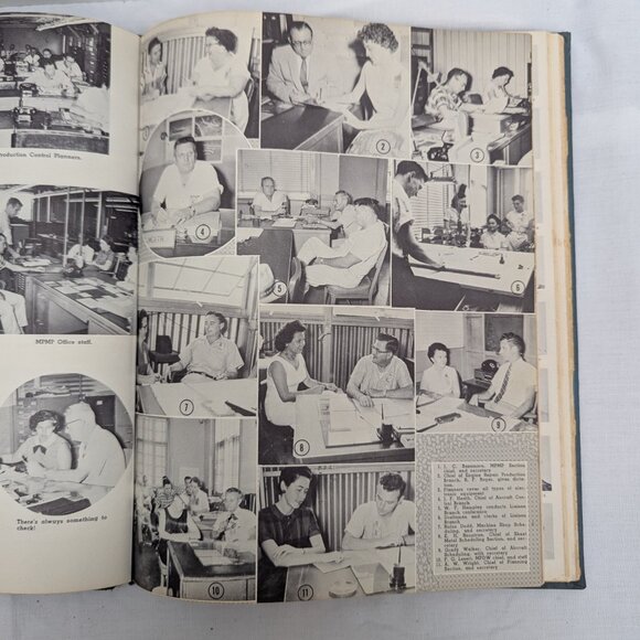 Robins Air Force Base 1959 Directorate of Maintenance Engineering History Book - Picture 11 of 13